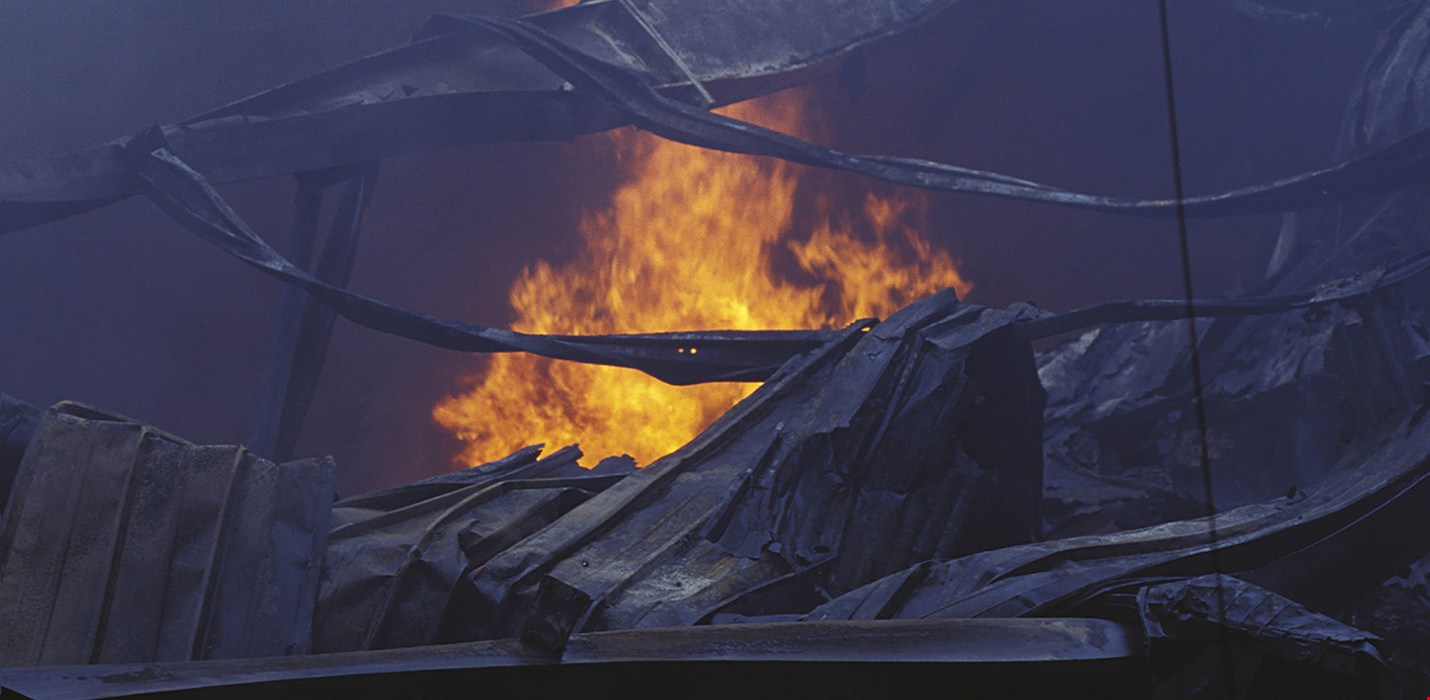 Space Heater Causes Fire