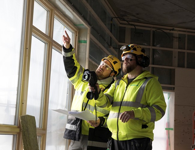 Täthetsprovning av byggnader, Polygon AK-konsult